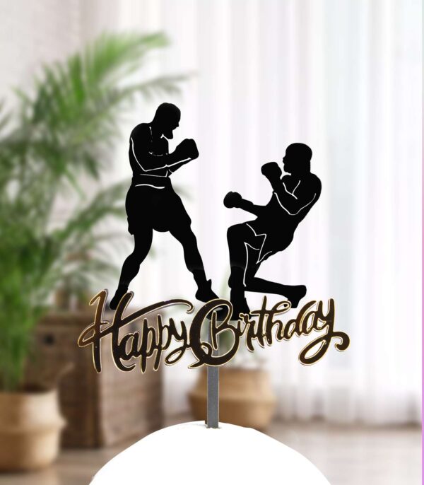Topper cake Boxe