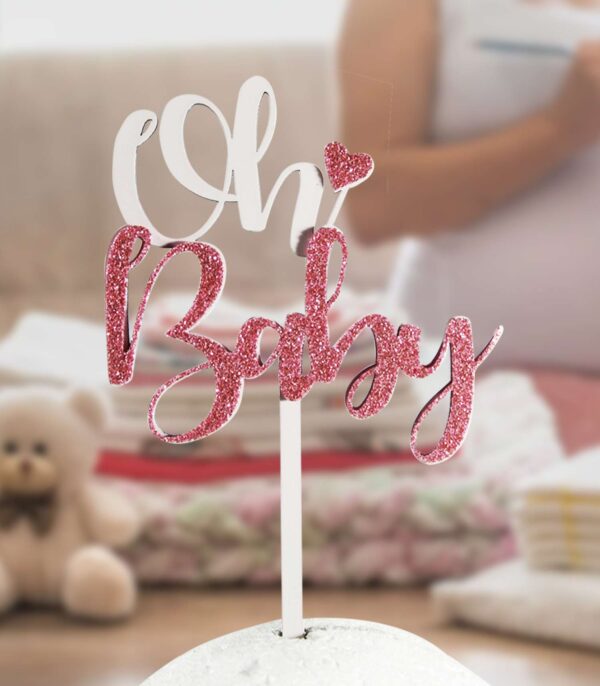 Topper cake Oh Baby Girl