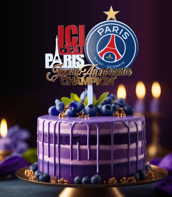 Topper Cake PSG
