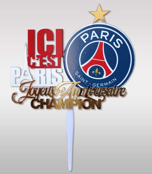 Topper Cake PSG – Image 2