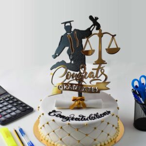 Topper Cake Diplômé en Droit