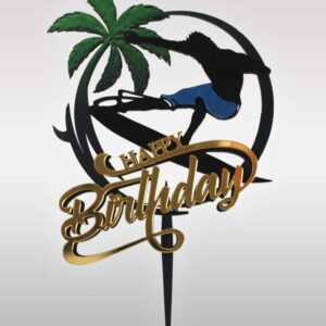 Topper Cake Surf & Surfeur