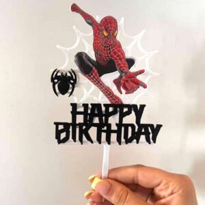 Topper Cake Spiderman