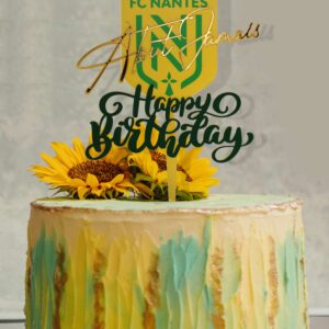 Topper Cake FC Nantes &laquo;&nbsp;Ligue1&nbsp;&raquo;