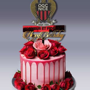 Topper Cake OGC Nice &laquo;&nbsp;LIGUE1&nbsp;&raquo;