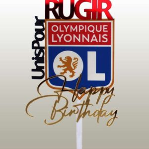 Topper Cake OL &laquo;&nbsp;Ligue1&nbsp;&raquo;