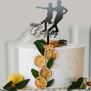 Topper Cake Patinage Couple
