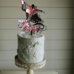 Topper Cake Patinage artistique