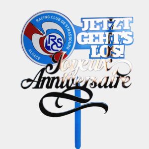 Topper Cake RCS Strasbourg