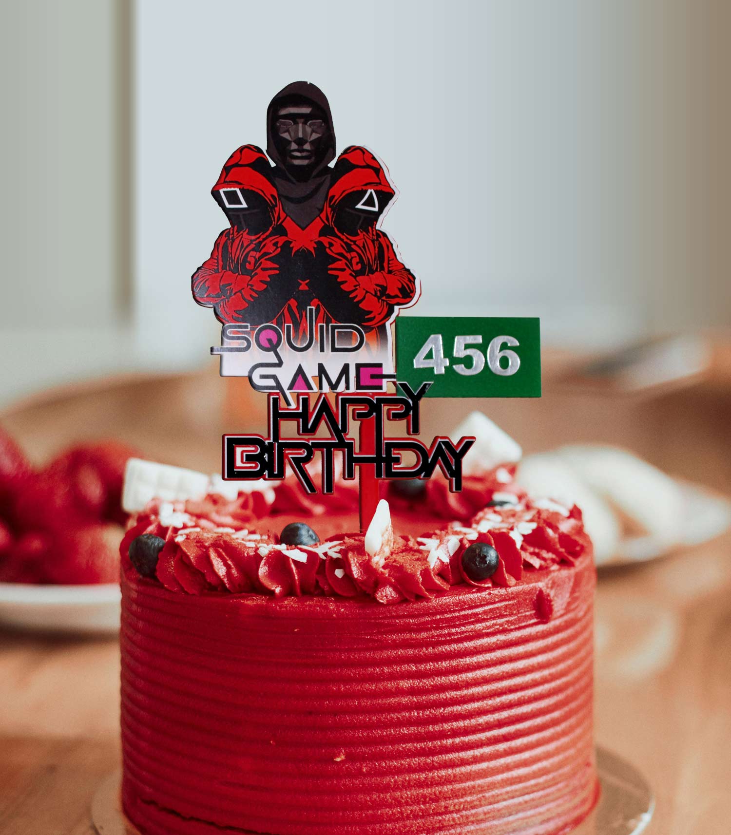 Topper G&acirc;teau Squid Game