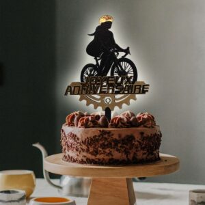 Topper cake cycliste &ndash; Homme et Femme
