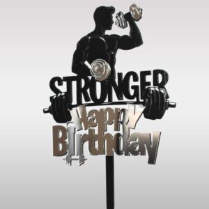 Topper Cake Musculation