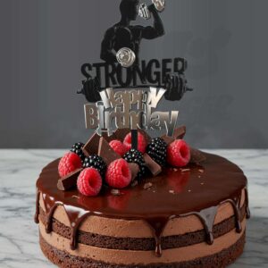 Topper Cake Musculation