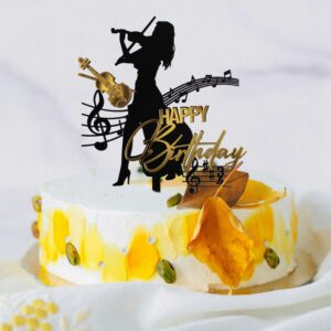Topper Cake Violoniste