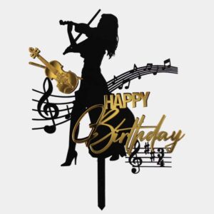 Topper Cake Violoniste