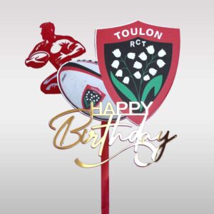 Topper cake RCT Toulon Rugby