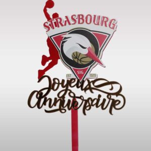 Topper Cake SIG Strasbourg