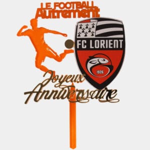 Topper Cake FC Lorient | Pour les Amoureux du Club